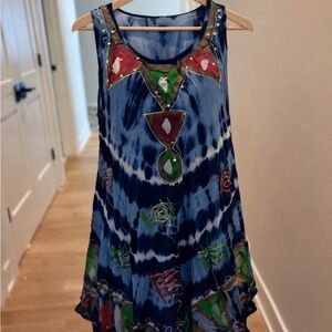 Exotica Beach Sleeveless Freesize Pullover Top Coverall